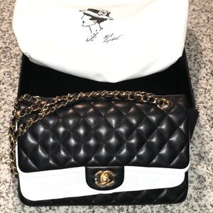 Authentic Chanel Double Flap Bag